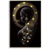 Mauro Ferretti LED-wandbeeld "Inda" – decoratief wanddecoratie met gouden accenten 60x90 cm
