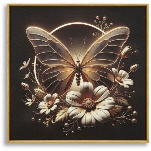 Mauro Ferretti LED-wandbeeld "Butterfly"...
