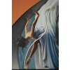 Mauro Ferretti LED-schilderij "Dancer" 60x90 cm – 3D acryl-applikatie, multicolor
