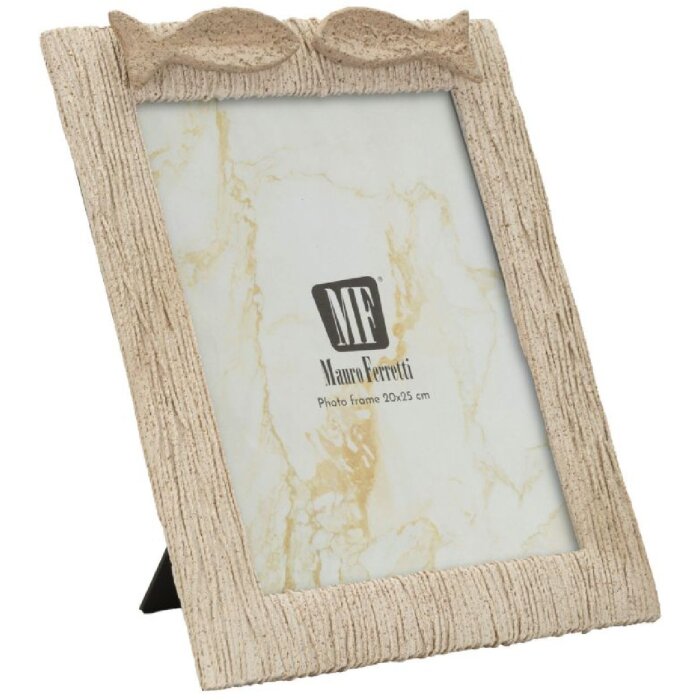 Mauro Ferretti decoratieve fotolijst "Sand" 20x25 cm, beige met golfstructuur