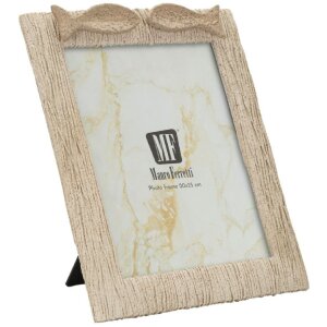 Mauro Ferretti decoratieve fotolijst "Sand" 20x25 cm, beige met golfstructuur