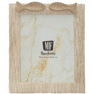 Mauro Ferretti decoratieve fotolijst "Sand" 20x25 cm, beige met golfstructuur