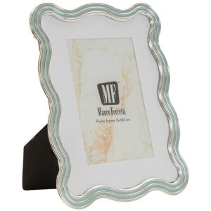 Mauro Ferretti fotolijst "Elizabeth" 15x20 cm hellblauw/silver