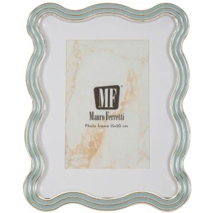 Mauro Ferretti fotolijst "Elizabeth" 15x20 cm hellblauw/silver