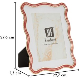 Mauro Ferretti fotolijst "Elizabeth" 20x25 cm Rood/Goud