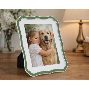 Mauro Ferretti fotolijst "Margot" 20x25 cm Groen/Goud