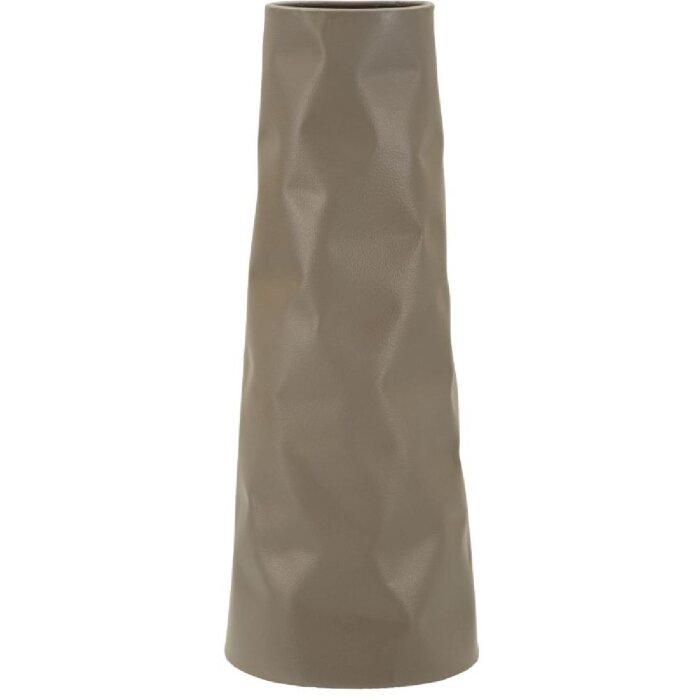 Mauro Ferretti Vaas "Norimberga" crème 16x20x50 cm