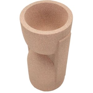 Mauro Ferretti Buitenblumentopstandaard "Nui" 36x34x70,5 cm Rood