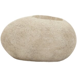 Mauro Ferretti Pflanzgefäß STONE für den Außenbereich Grau 54.5x42.5x30cm