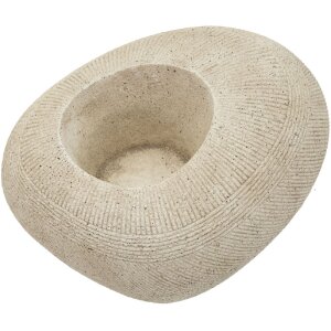 Mauro Ferretti Pflanzgefäß STONE für den Außenbereich Grau 54.5x42.5x30cm