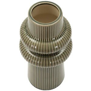 Mauro Ferretti Vase HARMONY Keramik Grün Ø13x25cm