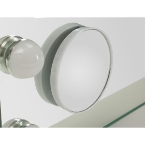 Mauro Ferretti Make-upspiegel Hollywood LED 55x14x43cm Wit