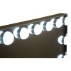 Mauro Ferretti Make-upspiegel Hollywood LED 55x14x43cm Wit