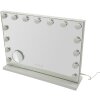Mauro Ferretti Make-upspiegel Hollywood LED 55x14x43cm Wit