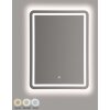 Mauro Ferretti wandspiegel LED met 3 kleurtemperaturen, zilver, 60x80 cm