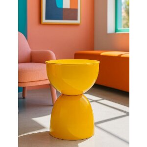 Mauro Ferretti Beistelltisch YAO Senape Ø31x46cm