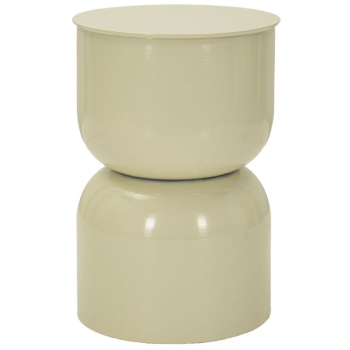 Mauro Ferretti Beistelltisch OYI Ø31x46 cm Creme