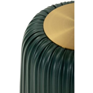 Mauro Ferretti bijzettafel Egle Groen/Goud Ø40x55 cm