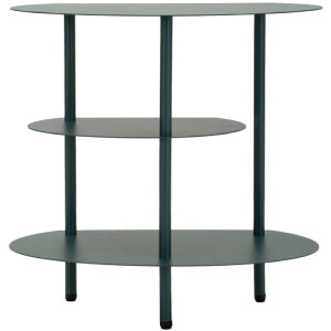 Mauro Ferretti Nachttisch Saturn Ottanio 49,5x27,5x49,5 cm Metall