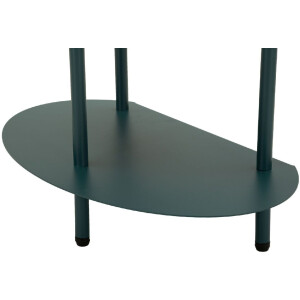 Mauro Ferretti Nachttisch Saturn Ottanio 49,5x27,5x49,5 cm Metall