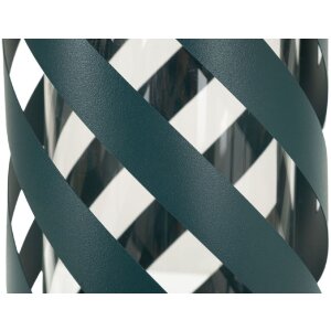 Mauro Ferretti Laterne Saturno Ottanio Twist Ø23x43 cm Metall Glas