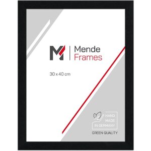 MendeFrames H980 Houten fotolijst zwart gemasert 45x60 cm...