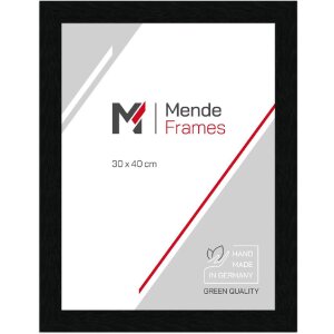 MendeFrames houten fotolijst zwart gemasert 20x25 cm...
