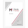 MendeFrames houten fotolijst H970 wit gemasert 20x30 cm met klarglas