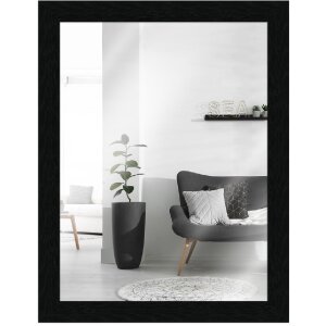 MendeFrames wandspiegel H970, 30x45 cm, zwart gemasert...