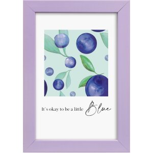 Goldbuch Lunaro Houten fotolijst met vlak profiel, 10x15 cm, groen, indigo, roze, paars, geel