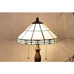 Lampenkap ø 32 cm Glazen kap Tiffany naturel