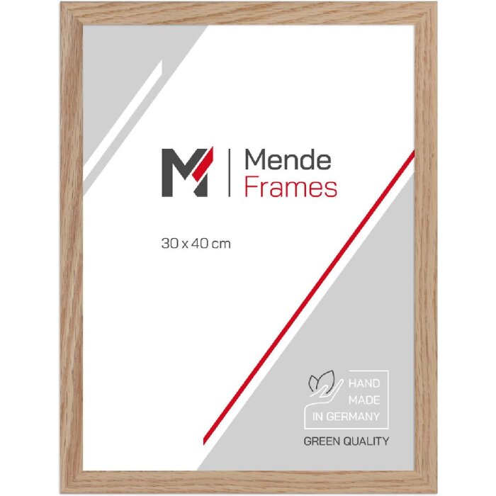 MendeFrames Houten Fotolijst 960 Eik 20x25 cm Kunstglas