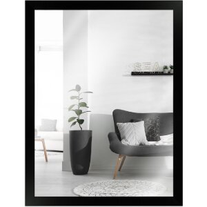 MendeFrames Spiegel Serie H960, 24x30 cm, zwart