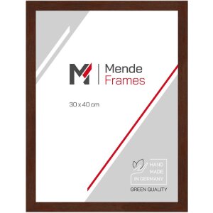 MendeFrames Houten fotolijst 960 Nussbaum 30x30 cm met...
