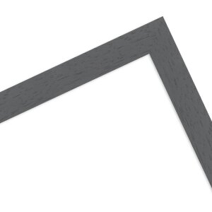 MendeFrames Houten fotolijst 960 grijs 50x60 cm met klarglas