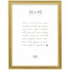 Deknudt S244 Fotolijst Polystyrol Houtoptiek met Klarglas, goud, zilver, brons, zwart met zilveren rand