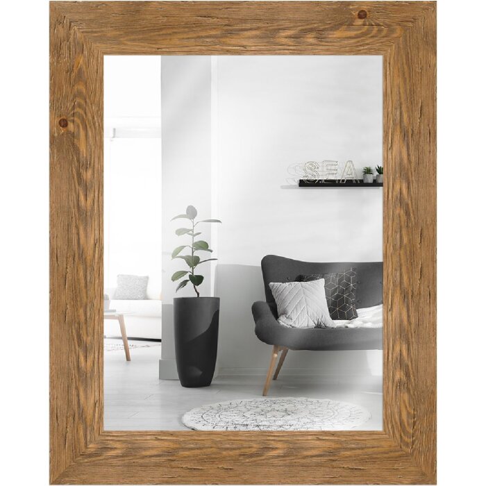 MendeFrames Wandspiegel H780 Strandhuis 45x60 cm eikenhout