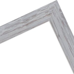 MendeFrames wandlijst H750 massief hout 30x45 cm grijs kunstglas