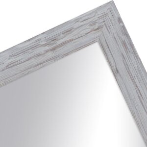 MendeFrames H750 Wandspiegel Strandhuisstijl grijs 50x75 cm