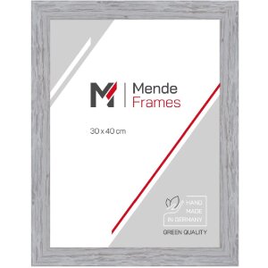 MendeFrames fotolijst H750 massief hout 24x30 cm grijs...
