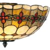 Plafondlamp Tiffany 40 cm meerkleurig