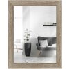 MendeFrames Wandspiegel H690 Vintage 70x90 cm cremebraun
