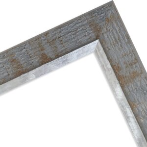 MendeFrames houten fotolijst H670 grijs 20x20 cm met kunstglas