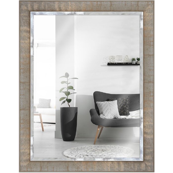 MendeFrames Wandspiegel H670 Industrieel Taupe 50x50 cm