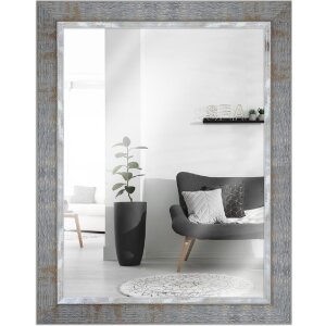 MendeFrames wandspiegel H670 industrieel grijs 50x100 cm