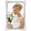ZEP Metalen Portretframe Strauss 10x15 cm met satijnen achterwand en opstelstandaard