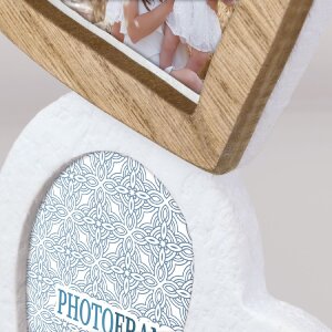 ZEP Gillian Houten Fotogalerij met Hartvormige Uitsnijdingen voor 3 Foto’s – Natuurlijk Hout