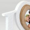 ZEP Janine Hartvormige Fotolijst Hout Wit met "Love" Opschrift 33x12,5 cm