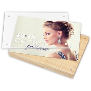 ZEP Acryl-portretlijst Clark natuur 15x20 cm met magnetische sluiting