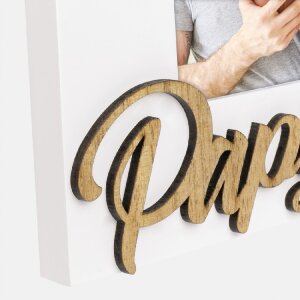 ZEP Houten Fotolijst Papy 10x15 cm Wit Hochformat